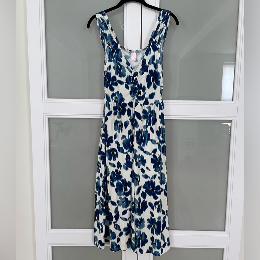 Nom Maternity Cheri Dress - Ikat Floral - Size M
